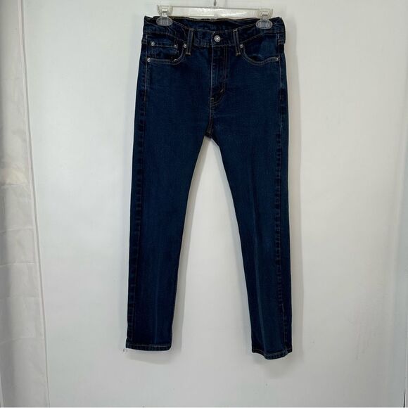 Levis 510 Mens' Waterless Size 30X29 Skinny Jean with Stretch Dark Wash - Picture 1 of 10